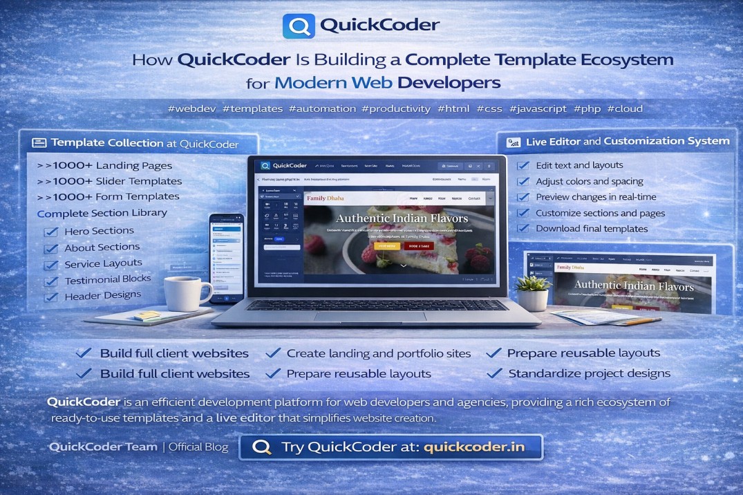 How QuickCoder Is Building a Complete Template Ecosystem for Modern Web Developers