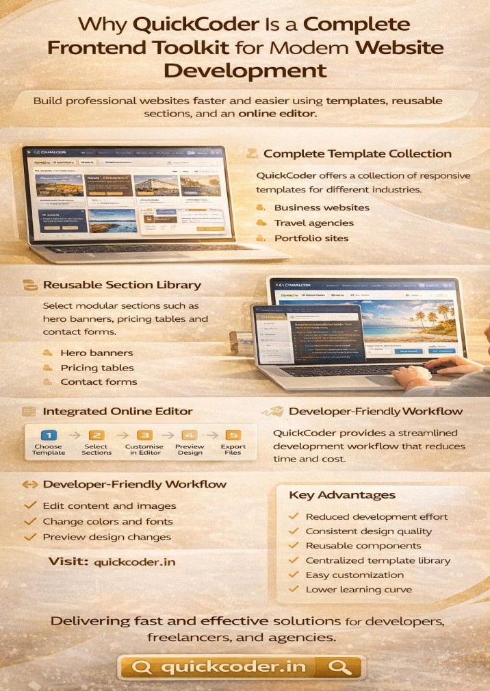 Why QuickCoder Is a Complete Frontend Toolkit for Modern Website Development