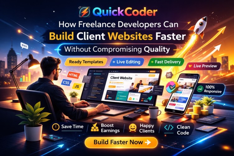 How Freelance Developers Can Build Client Websites Faster Without Compromising Quality