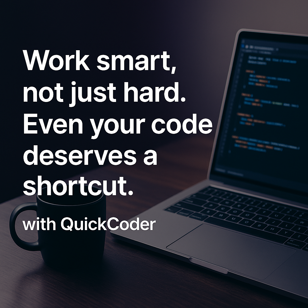 Boost Your Web Development Speed with QuickCoder