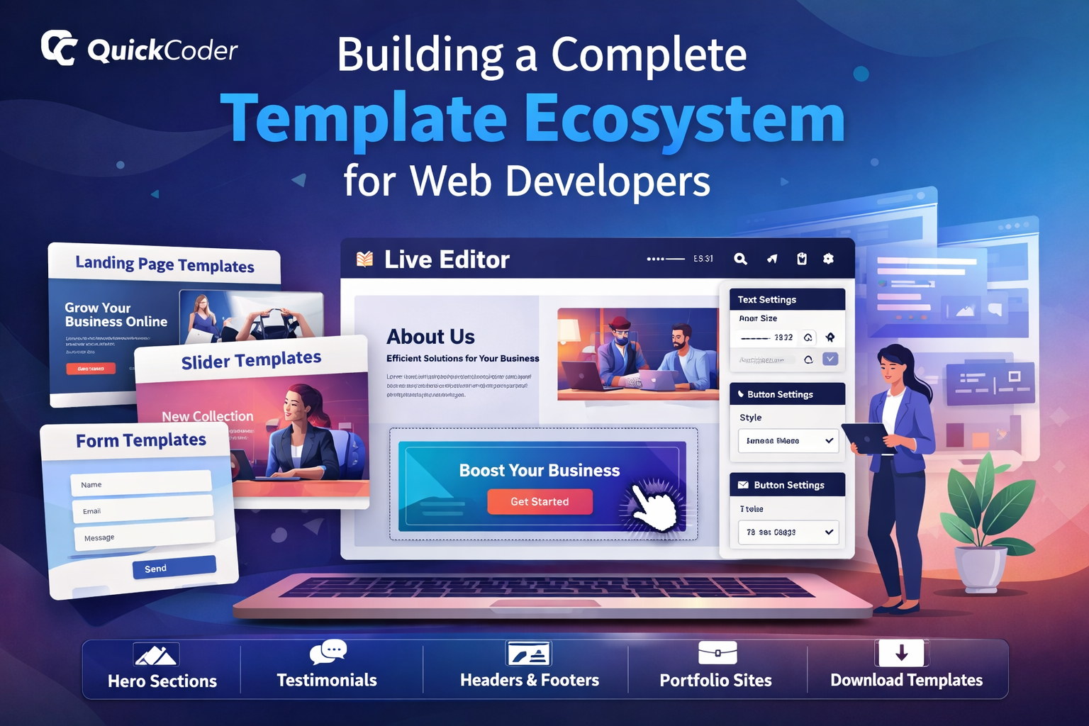 How QuickCoder Is Building a Complete Template Ecosystem for Modern Web Developers